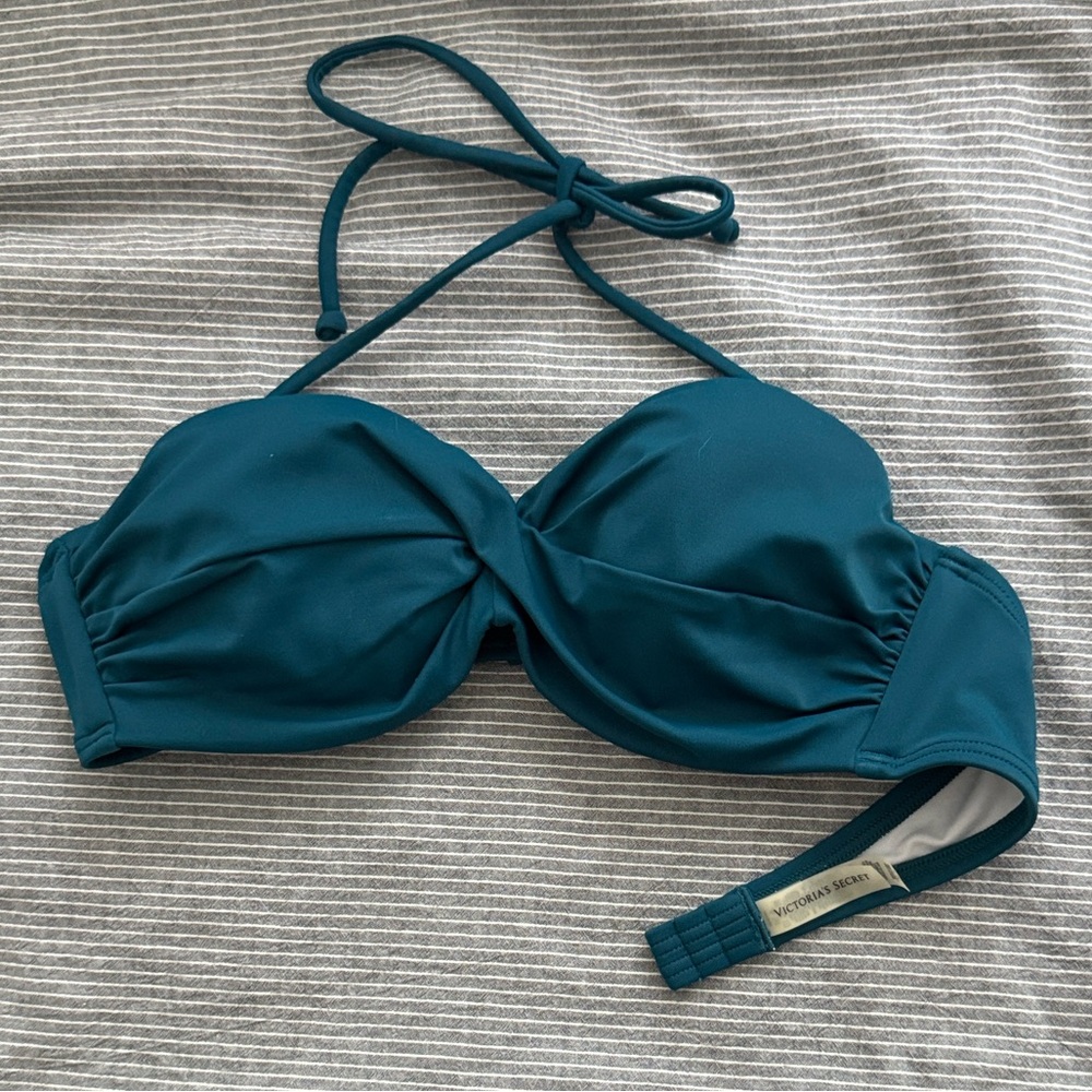 Victoria's Secret Teal Swimwear Top